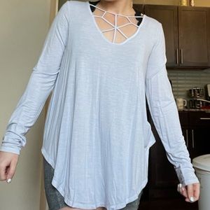 Soft and sexy detailed long sleeve